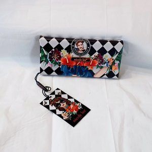 NWT Nicole Lee Lily Loves To Shine Glasses / Sunglasses Case Card Holder Wallet